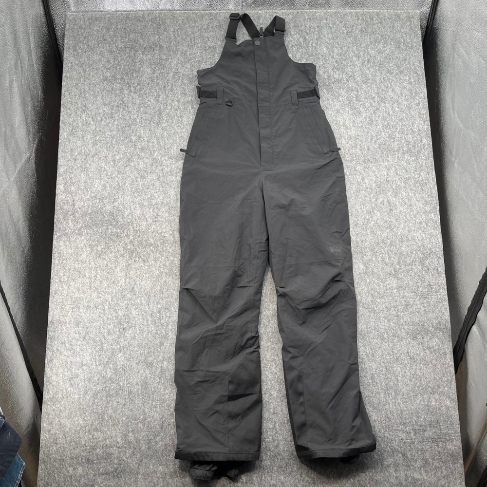REI Co-op Bib Pants Kids Large Black Waterproof Ski Snowboard
